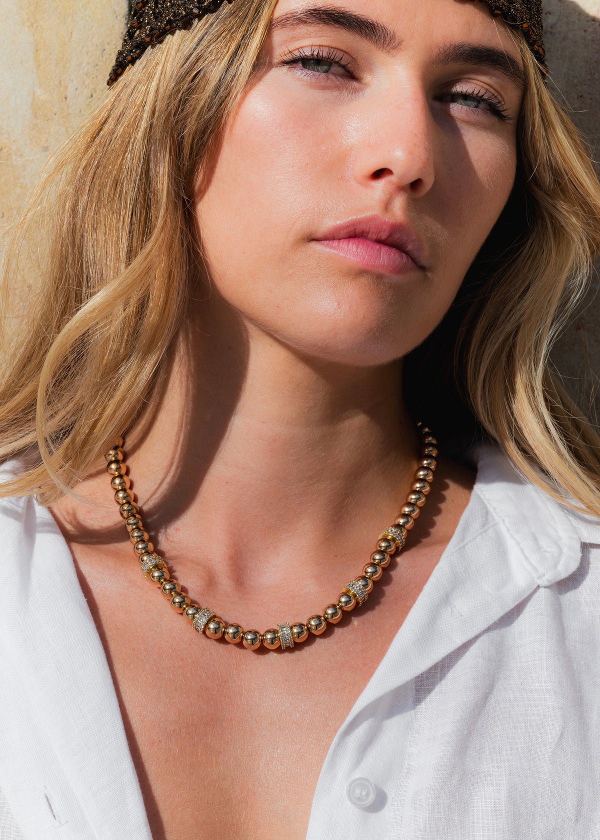 Collier PAROS doré