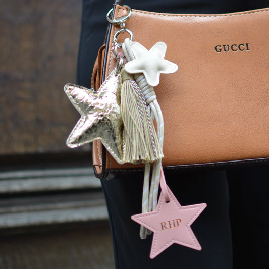 Bag charm blush